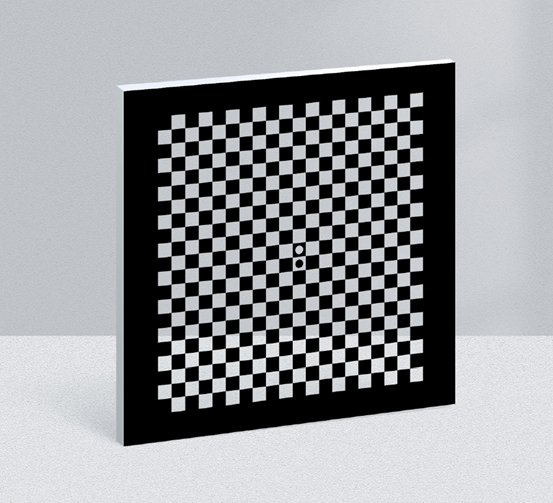 Chessboard calibration board