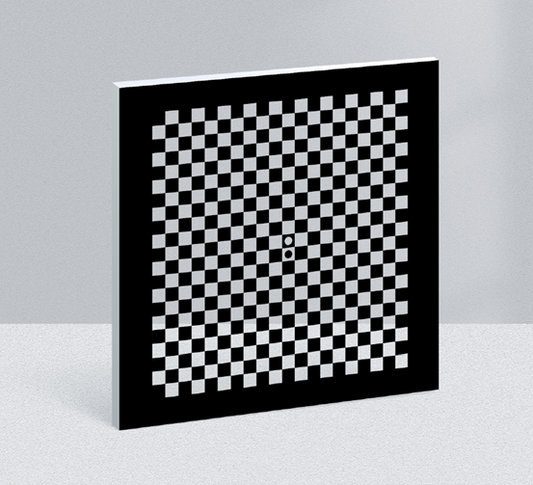 Chessboard calibration board